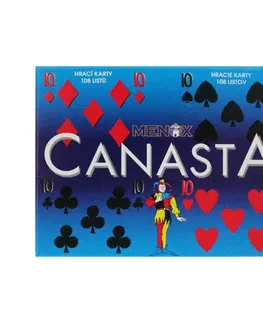 Hračky společenské hry Karty hrací-Canasta Bonaparte papírová krabička