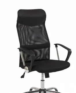 Kancelářské židle Signal Kancelářské křeslo Q-025 černé
