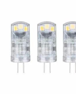 LED žárovky PAULMANN Standard 12V LED G4 3ks-sada 3x1,8W 2700K čirá