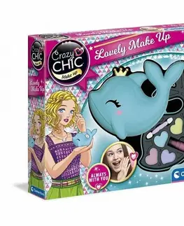 Dřevěné hračky Clementoni Make-up sada Crazy Chic delfín, 27 x 22 cm