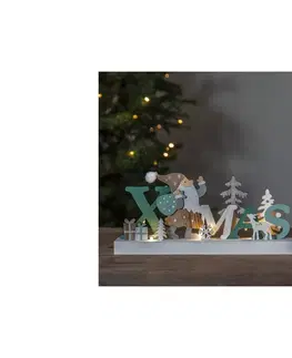Vánoční dekorace Eglo Eglo 411287 - LED Vánoční dekorace REINBEK 3xLED/0,12W/2xAA 