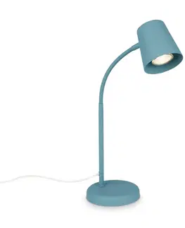 Stolní lampy do kanceláře BRILONER Stolní lampa, 38,5 cm, 1x GU10, max. 9W, tyrkysová BRILO 7476010