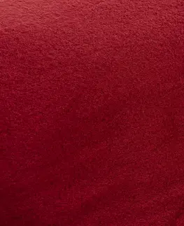 Přikrývky Jahu Fleecová deka UNI vínová, 150 x 200 cm
