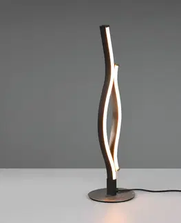 Stolní lampy Trio Lighting Stolní lampa Blaze LED, CCT, senzorový stmívač, hliník