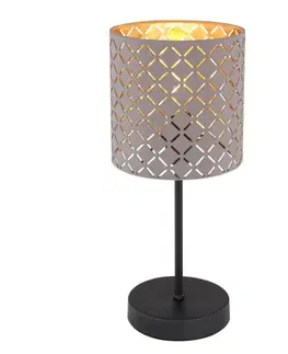 Designové stolní lampy GLOBO CINDY 15584T Stolní lampa