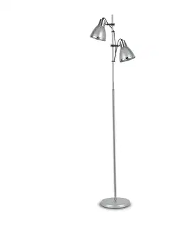 Industriální stojací lampy Ideal Lux ELVIS PT2 LAMPA STOJACÍ 001197