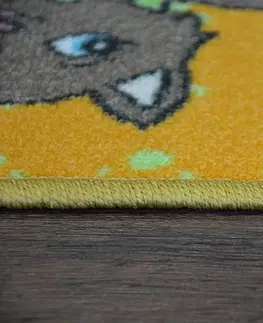 Koberce a koberečky Dywany Lusczow Dětský kusový koberec PETS modro-fialový, velikost 100x150