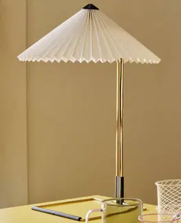 Stolní lampy na noční stolek HAY HAY Matin 380 LED skládaná stolní lampa, bílá