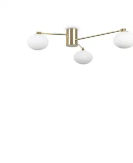 Designová stropní svítidla Ideal Lux stropní svítidlo Hermes pl3 d90 288260