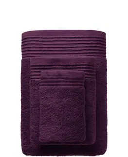 Ručníky Faro Bavlněný ručník Mallo 70x140 cm bordó