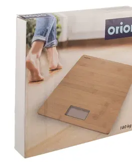 Osobní váhy Orion Váha osobní digitální bambus, 180 kg 