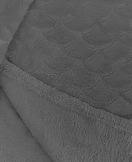 Přikrývky Deka z mikrovlákna DecoKing Sardi šedá, velikost 220x240
