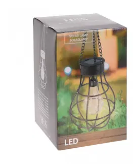 Svítidla DekorStyle LED solární lampa závěsná