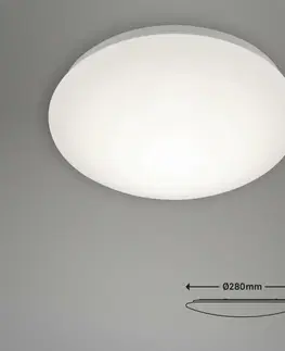 LED stropní svítidla BRILONER LED stropní svítidlo, pr. 28 cm, 12 W, bílé BRILO 3324-016