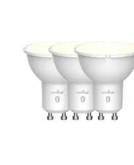 LED žárovky NORDLUX Smart GU10 2200-6500K 420lm set 3ks 2270031000