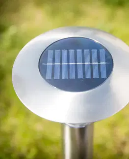 Solární světla Lindby Zapichovací reflektor Jolin s LED, solární