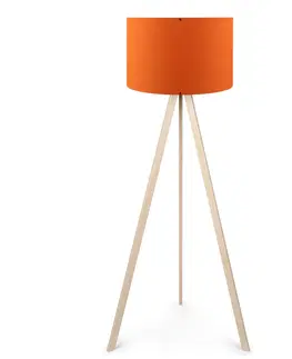Svítidla Opviq Stojací lampa AYD II 140 cm oranžová