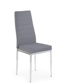 Židle HALMAR Jídelní židle Nevan šedá