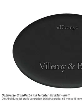 Kuchyňské dřezy Villeroy & Boch Single 595 Lesklá černá / Chromite glossy 4022693446145