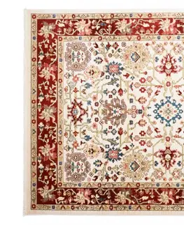 Vintage koberce Orientální koberec krémové barvy Šírka: 160 cm | Dĺžka: 225 cm