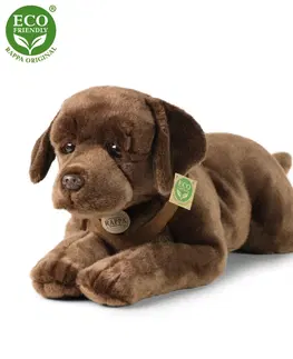 Hračky RAPPA - Plyšový pes labrador 61 cm ECO-FRIENDLY