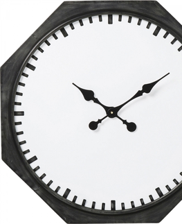 Nástěnné hodiny KARE Design Nástěnné hodiny Octagon Ø66cm