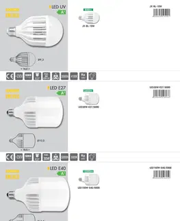 LED žárovky Ecolite LED zdroj E27, 30W, 5000K, 2400lm LED30W-E27/5000