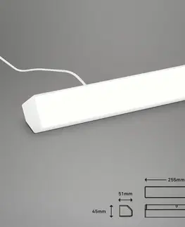 Inteligentní bodová světla Briloner LED nástěnná myčka Muro S, CCT, RGB, stmívatelná, bílá
