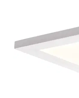 Stropni svitidla Moderní LED panel ocel 120 cm vč. LED 4-stupňové stmívání - Liv