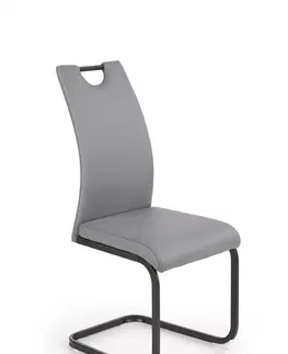 Židle HALMAR Jídelní židle Zovy šedá
