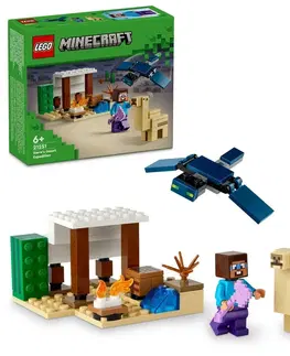 Hračky LEGO LEGO -  Minecraft 21251 Stevova výprava do pouště