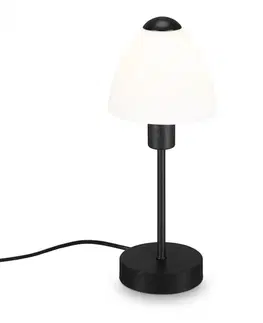 Lampy na noční stolek BRILONER Stolní lampa, 32 cm, max. 40 W, černá BRILO 7025-015