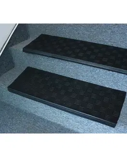 Koberce a koberečky Home Elements Gumový nášlap na schody Vzor, 25 x 75 cm