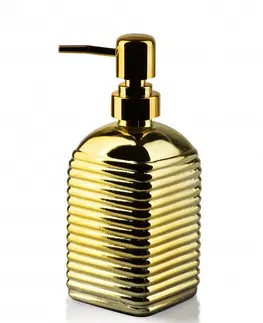 Dávkovače mýdla Bathlab Dávkovač na mýdlo TESSA 19 x 7,8 cm zlatý