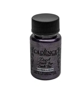 Hračky CADENCE - Barva akrylová Cadence D.Metalic, tm. fialová, 50ml