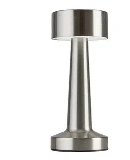 Lampičky Rabalux 74208 stolní LED lampa Senan, stříbrná