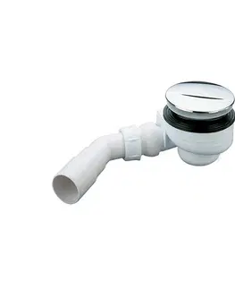 Sifony k pračkám MEREO Sifon pro sprchové vaničky Turboflow 1, Ø 90 mm, bílá (PR6041C 0205240