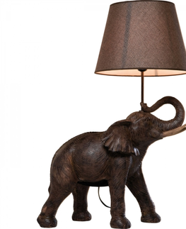 Designové stolní lampy a lampičky KARE Design Stolní lampa Elephant Safari