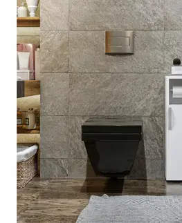 Koupelnové skříňky  Skříňka s držákem toaletního papíru STAR 65x15 cm bílá 