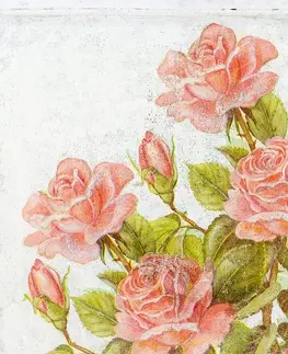 Vintage a retro tapety Tapeta vintage kytice růží
