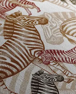 Obrazy zebry a žirafy Obraz říše zeber