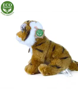 Plyšáci Rappa Plyšový sedící tygr, 25 cm 