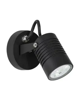 LED reflektory NOVA LUCE venkovní nástěnné svítidlo FEND černý hliník a sklo LED 10W 3000K 100-240V 24st. IP65 9971452