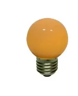 LED žárovky DecoLED LED žárovka, patice E27, oranž