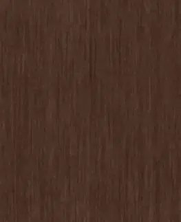 Závěsy Výprodej Dekorační látky, Blackout Žihaný 150 cm, tmavě hnědý