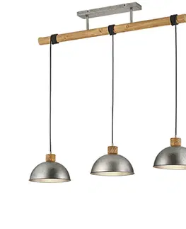 Zavesna svitidla Průmyslová závěsná lampa z oceli 3-light - Arti