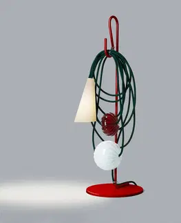Stolní lampy Foscarini Foscarini Filo LED stolní lampa, Ruby Jaypure