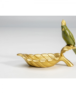 Sošky exotických zvířat KARE Design Dekorativní mísa  Parrot Guard