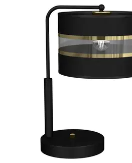 Lampy  Stolní lampa ULTIMO 1xE27/60W/230V černá 