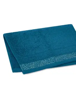 Ručníky AmeliaHome Ručník BELLIS klasický styl azurově modrý, velikost 70x130